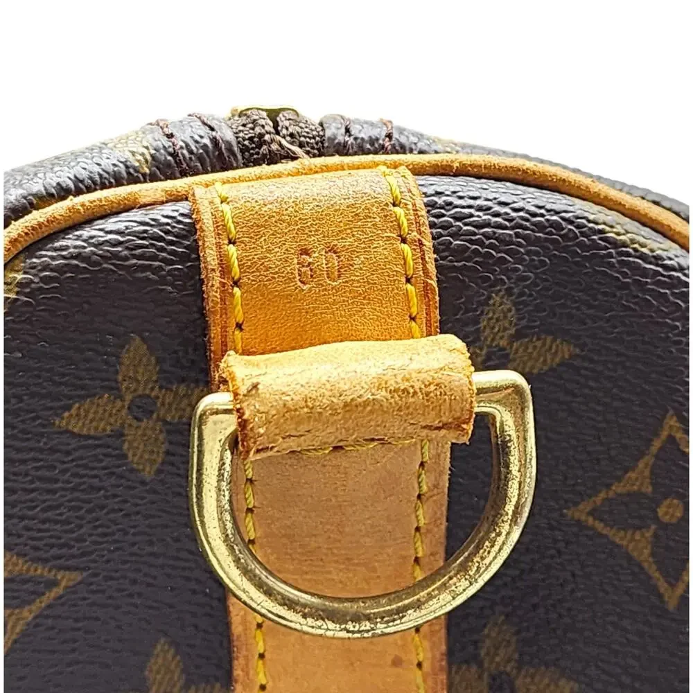 Louis Vuitton Keepall Bandouliere 60 Duffle Travel Bag LV Monogram Canvas